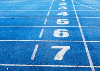 Foto de una pista de carreras